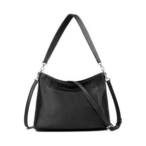 Genuine Leather Hobo Bag